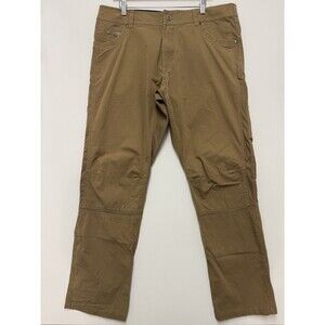 Kuhl Radikl Pants Men's 36x32 Brown Tan Stretch Performance Hiking Outdoor Trail